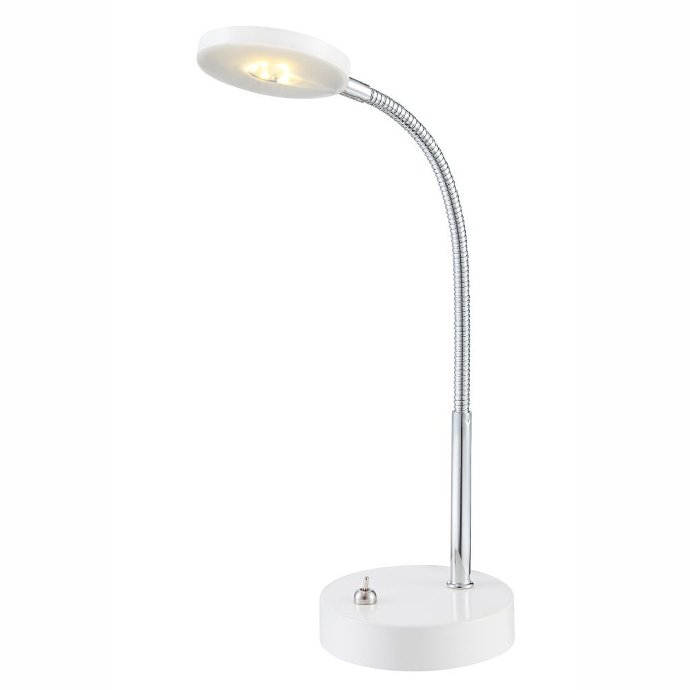 Stolové svietidlo LED Deniz 24123 (biela + satinovaná)
