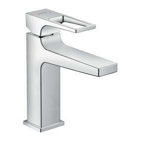 Hansgrohe Metropol - Umývadlová batéria 110 so strmeňovou pákou a odtokovou súpravou Push-Open, chróm 74507000