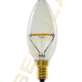 Segula 55250 LED svíčka horizontální vlákno čirá E14 1,5 W (10 W) 90 Lm 2.200 K