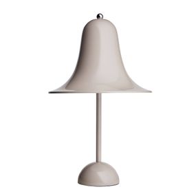Verpan VERPAN Pantop stolová lampa pieskovo-sivá, Obývacia izba / jedáleň, kov, E14, 25W, K: 38cm