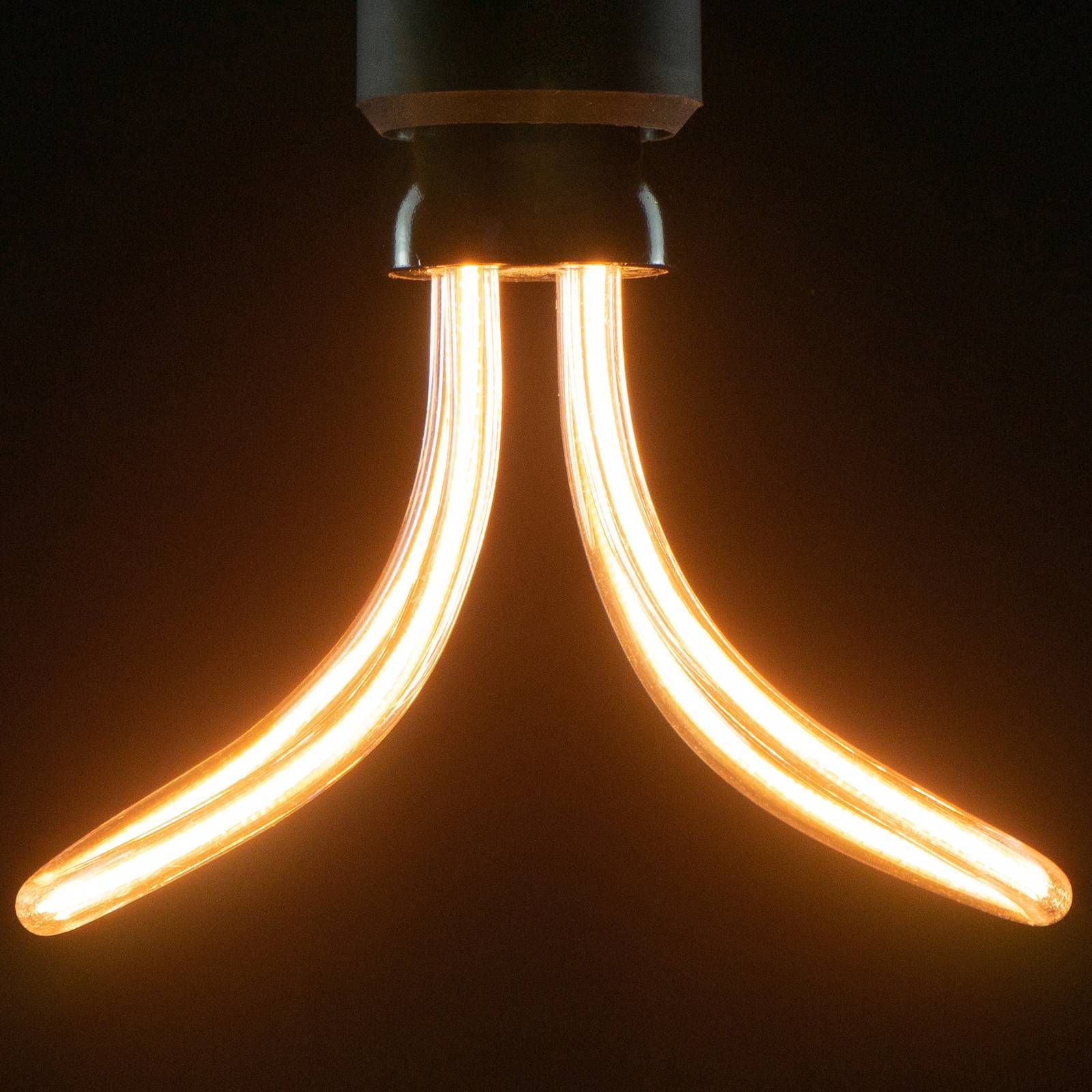Segula SEGULA LED žiarovka Butterfly E27 10W 1900K, polykarbonát, E27, 10W, P: 14 cm