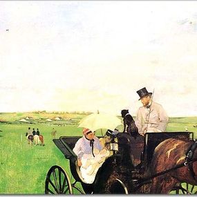 Reprodukcie Degas - A Carriage at the Races  zs16624