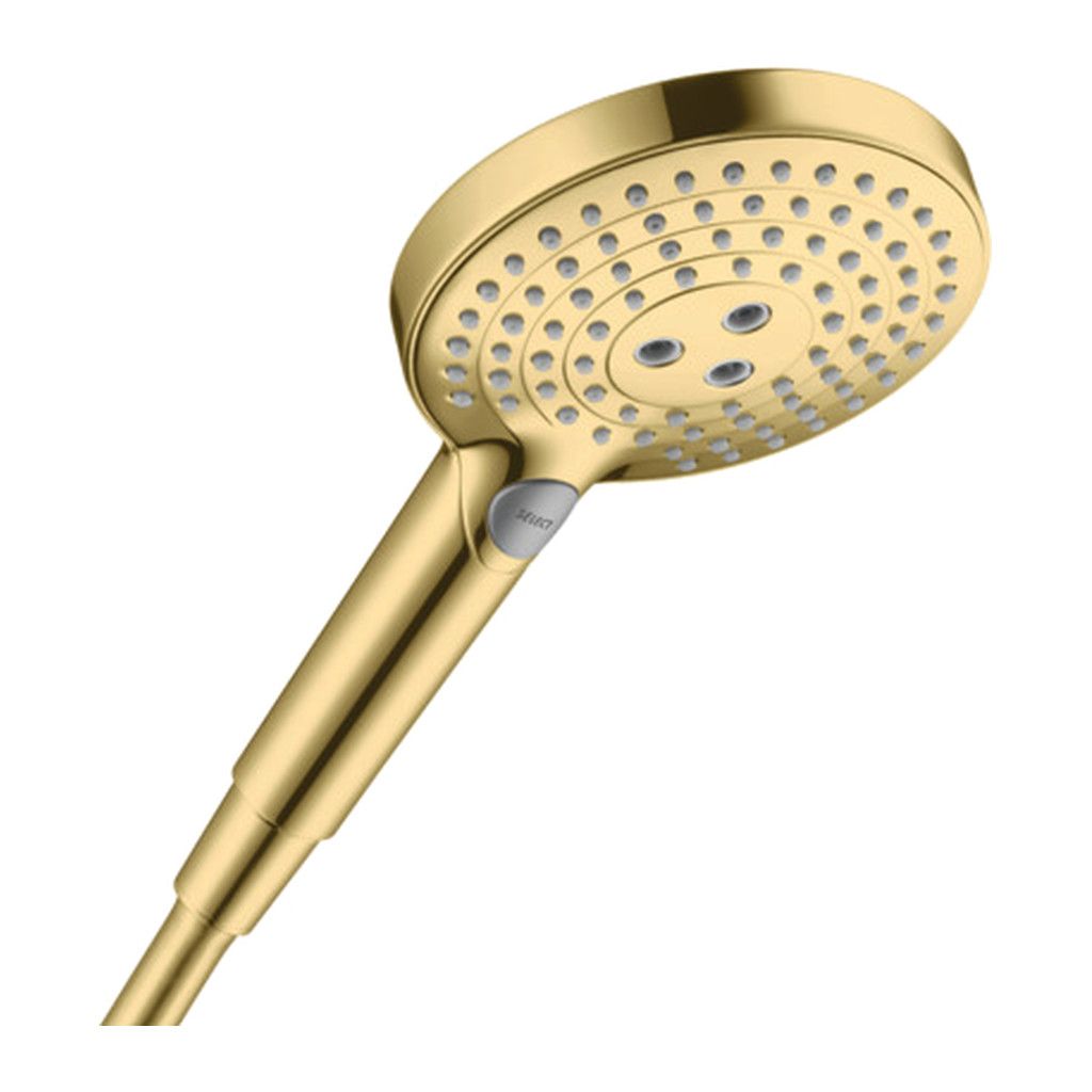 Hansgrohe Raindance Select S - Ručná sprcha 120 3jet, leštený vzhľad zlata 26530990 