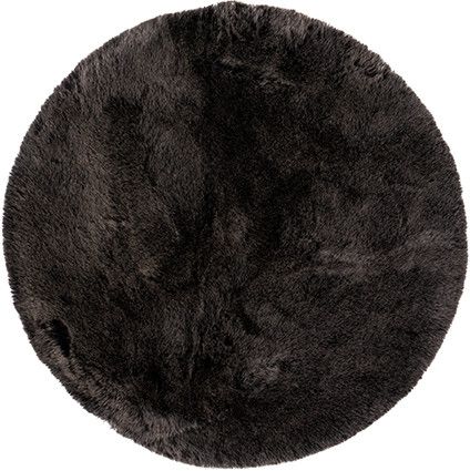 Obsession koberce Kusový koberec Samba 495 Anthracite kruh - 160x160 (priemer) kruh cm