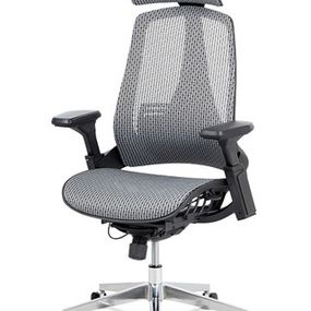 Autronic Kancelárska stolička, mesh šedá KA-A189 GREY