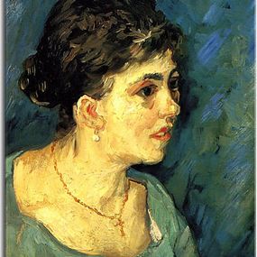 Obrazy Vincent van Gogh - Portrait of Woman in Blue zs18367