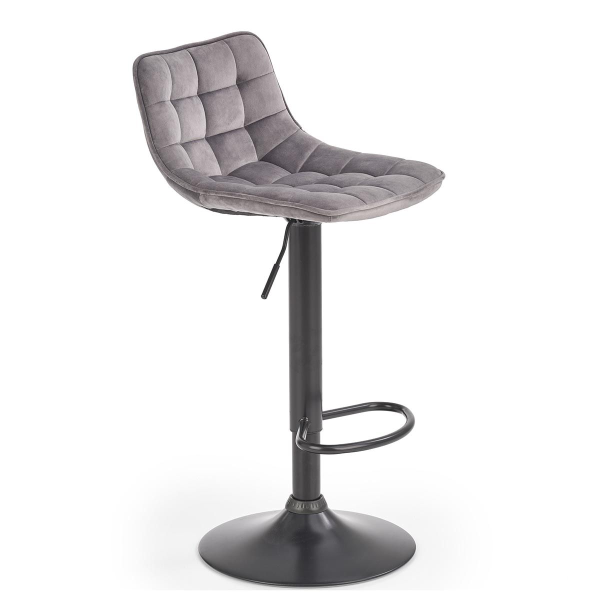 Barová stolička H-95 - sivá / čierna