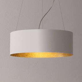 ICONE Olimpia závesné LED vznešené lístkové zlato, Obývacia izba / jedáleň, hliník, 20W, K: 20cm
