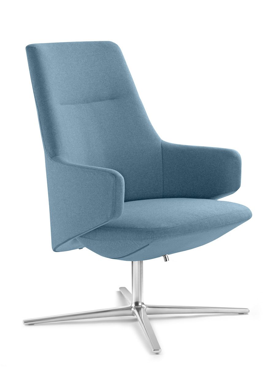 LD SEATING - Kreslo MELODY LOUNGE L-FR so synchrónnym mechanizmom