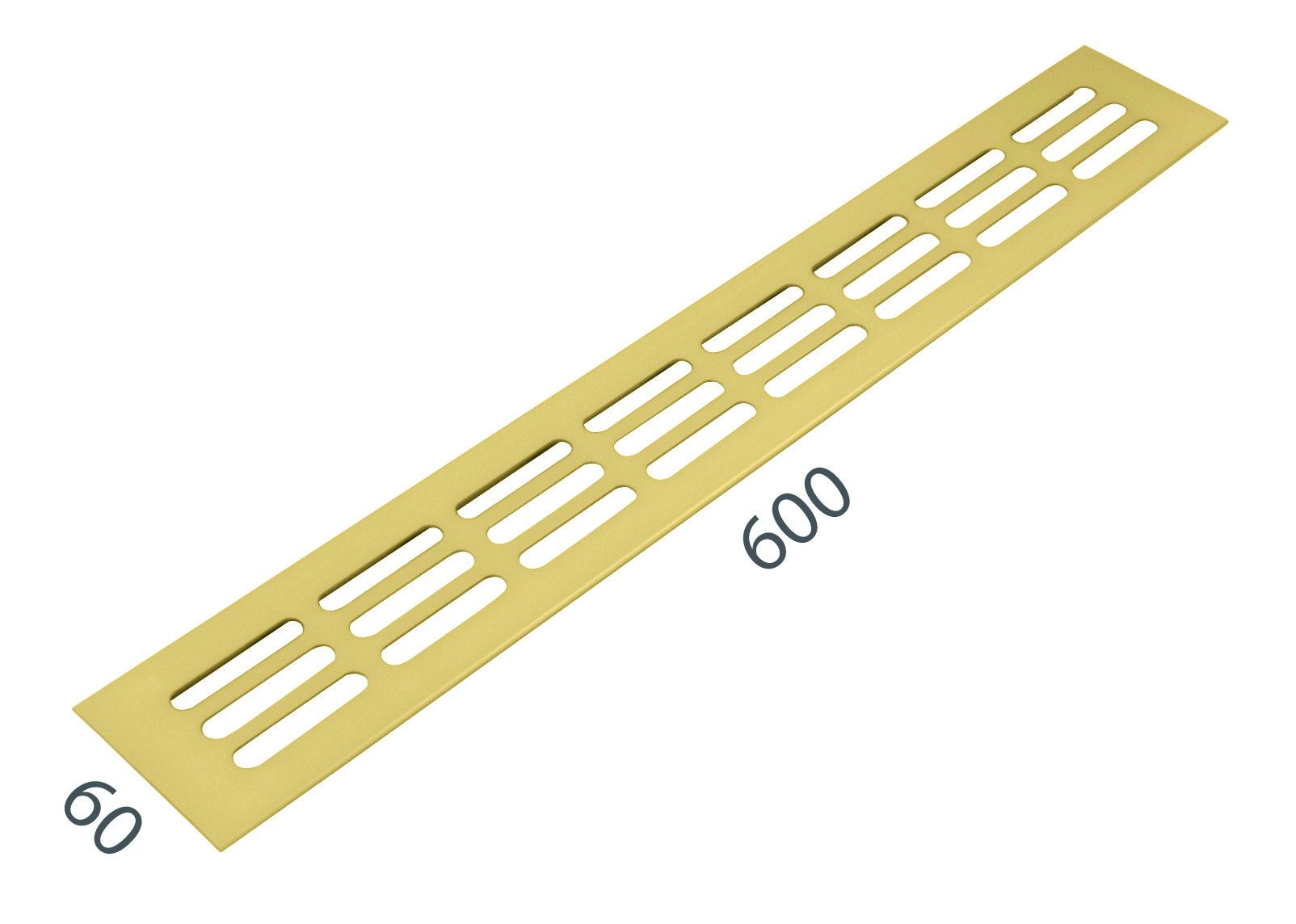 SRL - ALFA vetracia mriežka 60 x 600 mm 60 mm, 600 mm