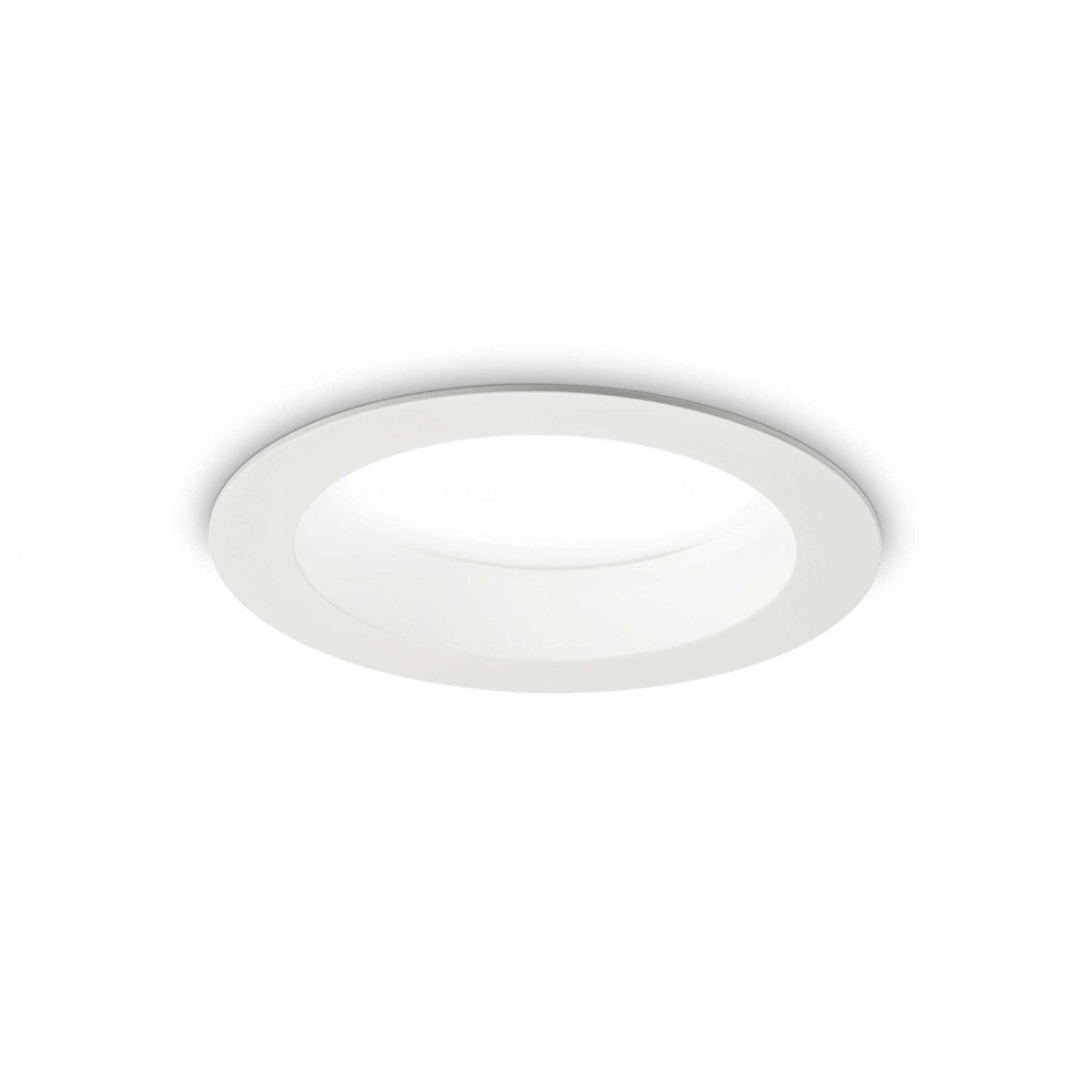 Ideal Lux 193526 LED zápustné stropné bodové svietidlo Basic wide 1x15W | 1500L | 3000K | IP44 - biela