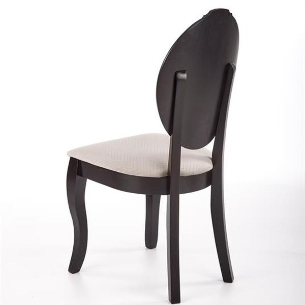 Halmar VELO stolička čierna/béžová