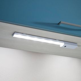 EGLO Podskrinkové svetlo Teya s ovládaním gestami, Kuchyňa, hliník, plast, 8.1W, P: 60 cm, L: 5.5 cm, K: 2.5cm