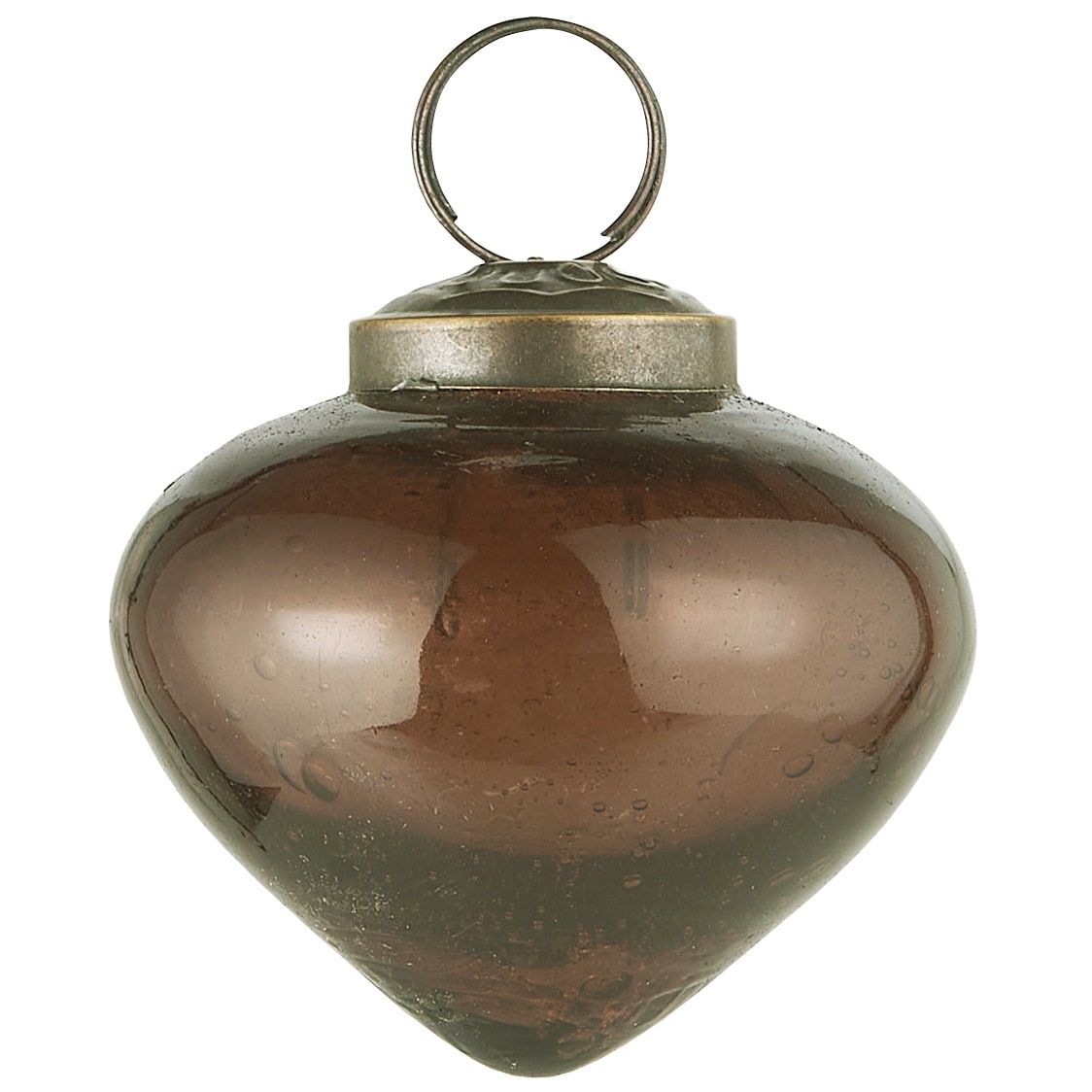 IB LAURSEN Vianočná ozdoba Onion Shaped Mocca 6 cm