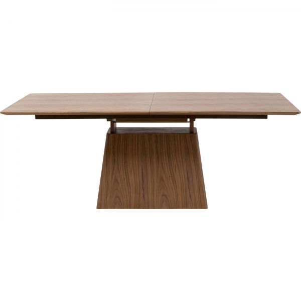 KARE Design Rozkládací jídelní stůl Benvenuto - ořech, 200(50)x110cm