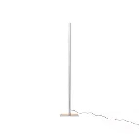 Carpyen Stojacia LED lampa Lineal výška 180 cm nikel matná, Obývacia izba / jedáleň, hliník, 20W, K: 180cm
