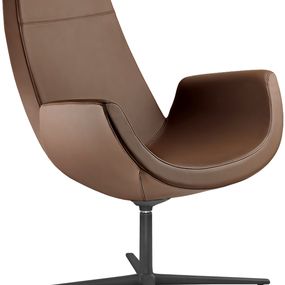 LD SEATING designové kreslo RELAX, RE-V-RA,F27-N1, hliníkový kríž čierny