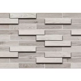 PVC 3D obkladový panel 98 x 48 cm - Parquet Dark parkety tmavé