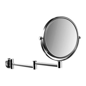 Emco Cosmetic mirrors Pure - Nástenné okrúhle holiace a kozmetické zrkadlo, Ø 200 mm, 3 násobné zväčšovanie, chróm 109400110