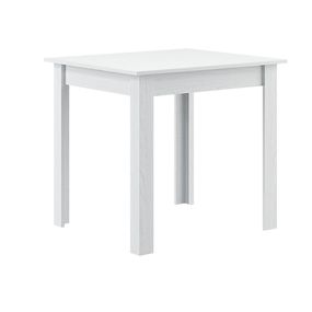 VALENT jedálenský stôl 80x80-biele drevo