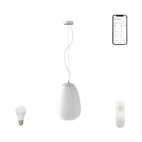 Immax 07066L NEO COCONO závěsný lustr 24x34cm LED zdroj 1x8,5W + diaľkové ovládanie