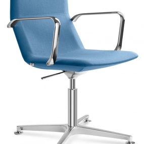 LD SEATING Konferenčné kreslo FLEXI/CHL,BR,F60-N6