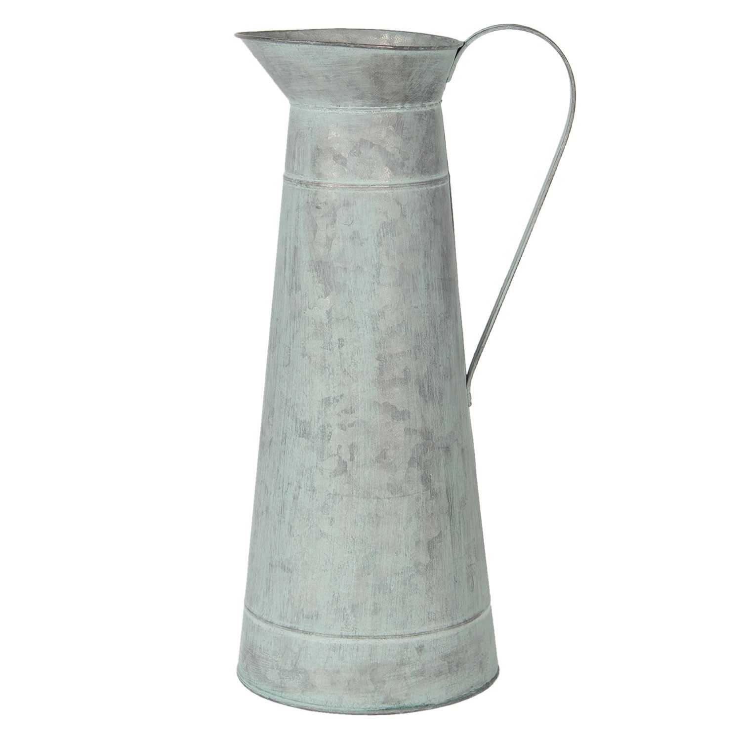Plechový dekoračné džbán v retro štýle - Ø 15 * 44 cm