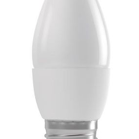 Emos LED žiarovka CANDLE, 6W 42W E27, WW teplá biela, 500 lm, Basic A+
