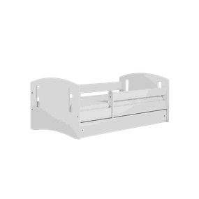Letoss Detská posteľ CLASSIC 2 - 160/80 Biela Bez matraca Bez uložného priestoru