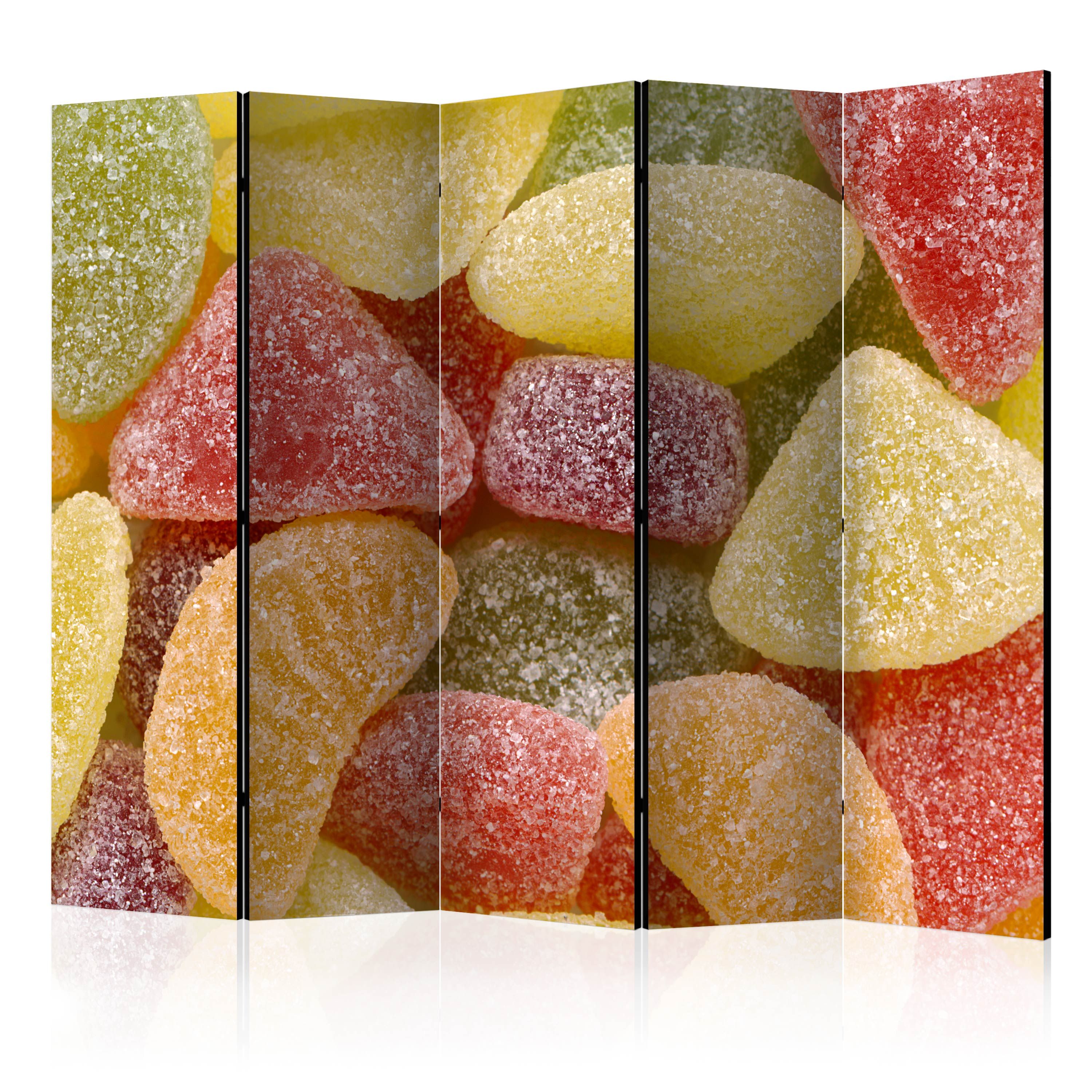 Artgeist Paraván - Tasty fruit jellies [Room Dividers]