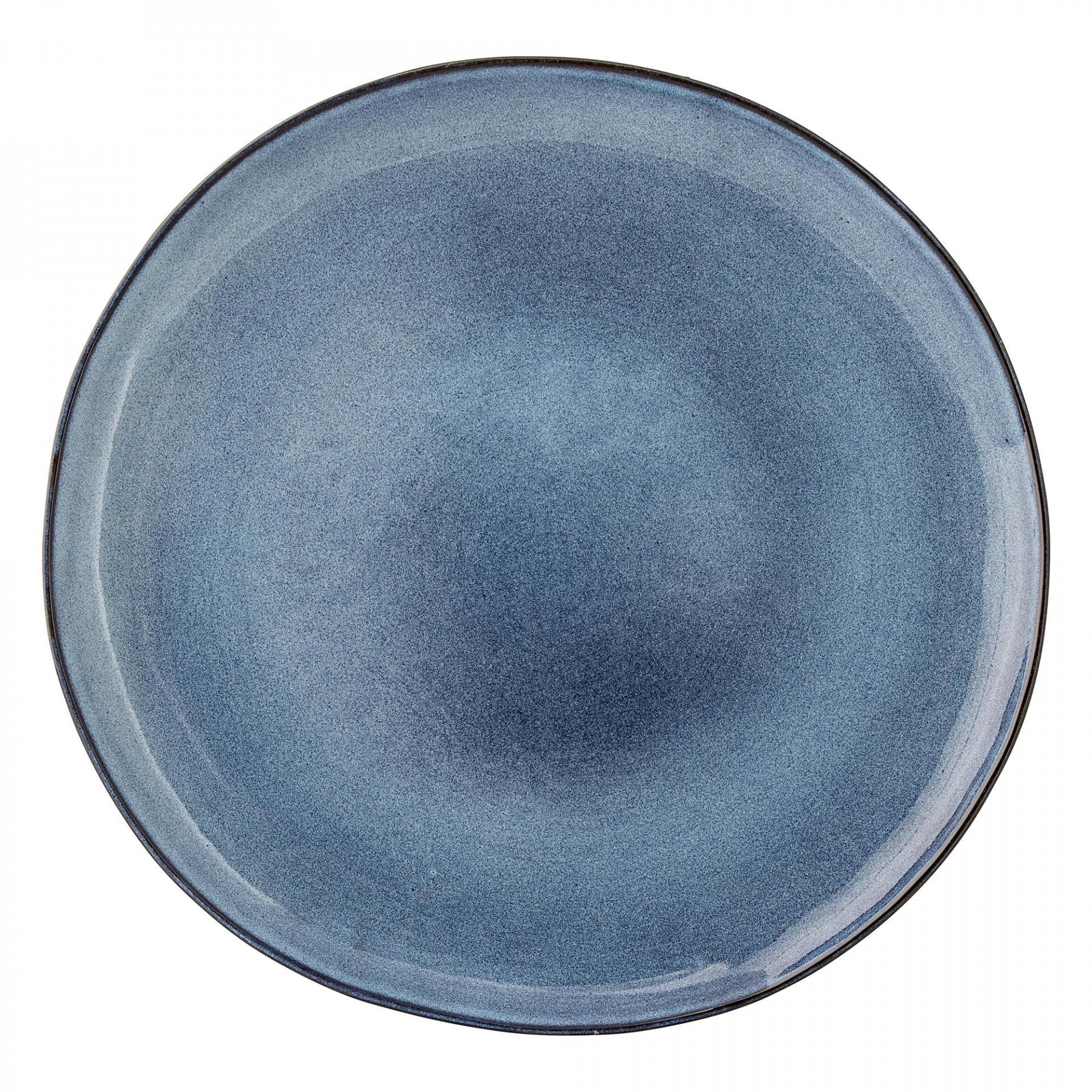 Bloomingville Obedový tanier Sandrine Blue 28 cm