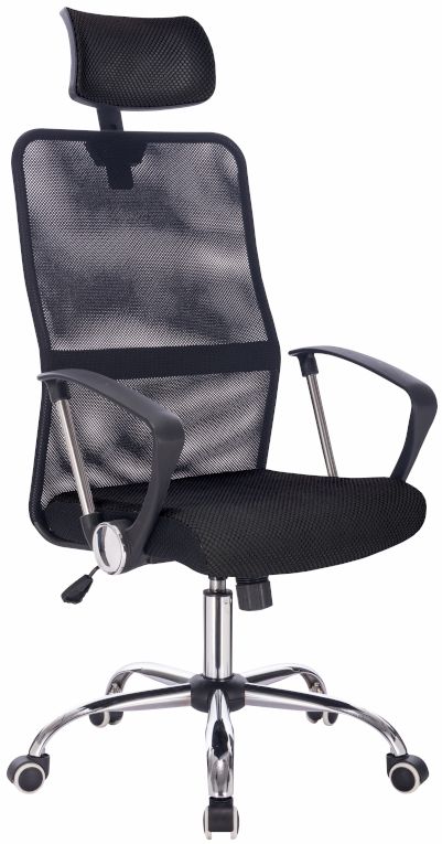 MERCURY kancelárská stolička PREZMA BLACK čierna