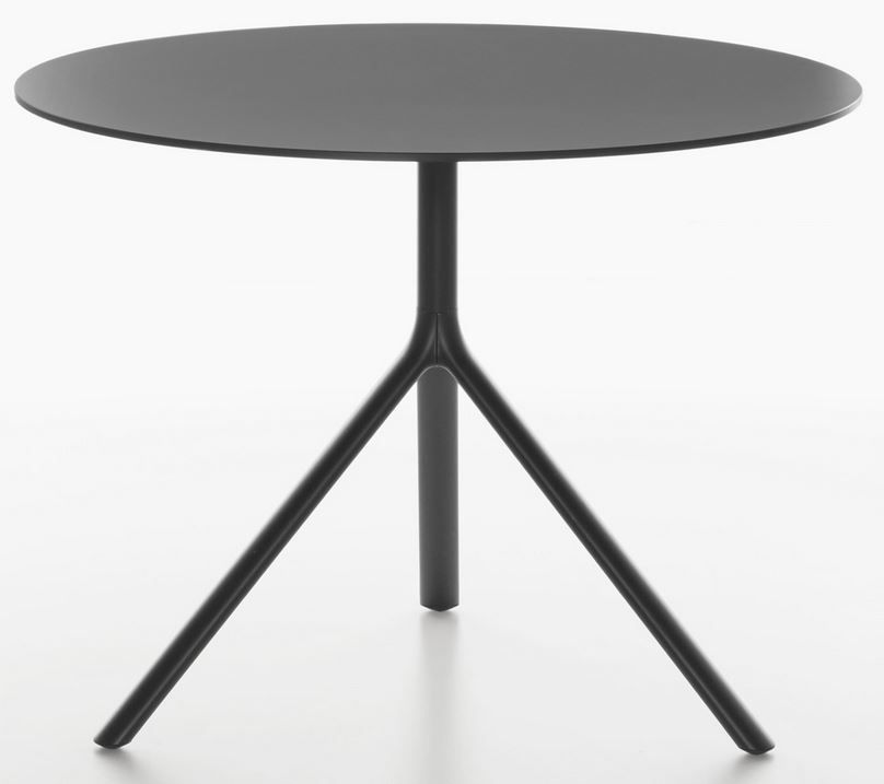 PLANK - Vonkajší stôl MIURA s okrúhlou doskou 1100 mm
