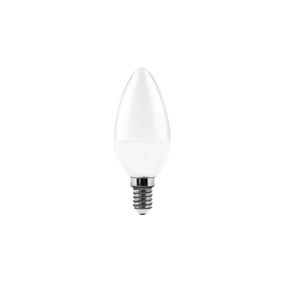 LED Žiarovka C37 E14/4,8W/230V 6500K