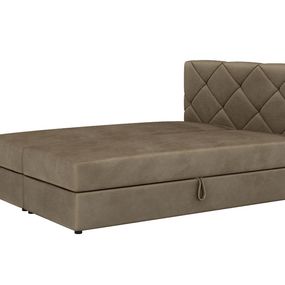 Expedo Čalúnená posteľ boxspring SCARLETT, 140x200, itaka 48