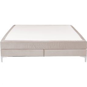 KARE Design Postel Boxspring Benito - krémová, 160x200cm