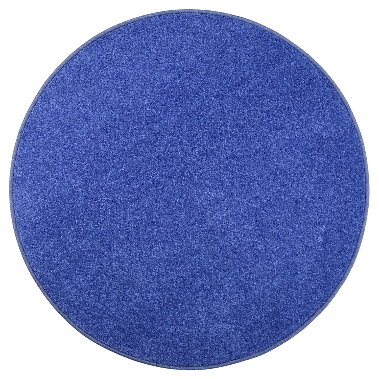 Vopi koberce Kusový koberec Eton modrý 82 kruh - 300x300 (priemer) kruh cm