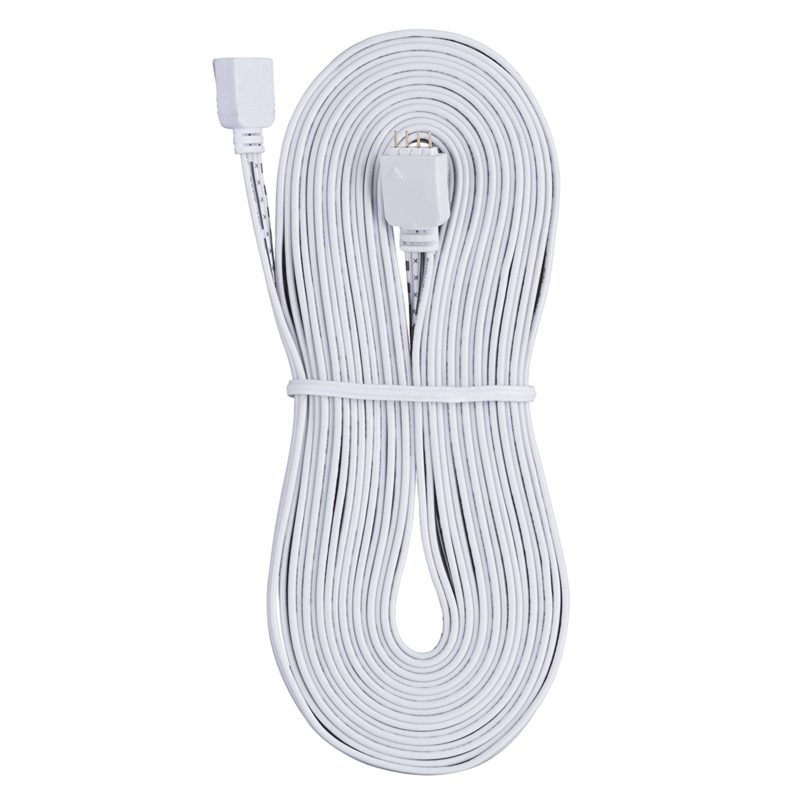 Paulmann YourLED spojovací kábel 5 m, biely, plast, P: 500 cm, L: 1.3 cm