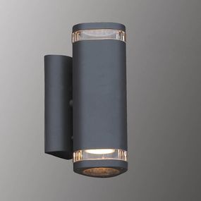 Italux 238 vonkajšia nástenná lampa Noell 2x35W | GU10 | IP44