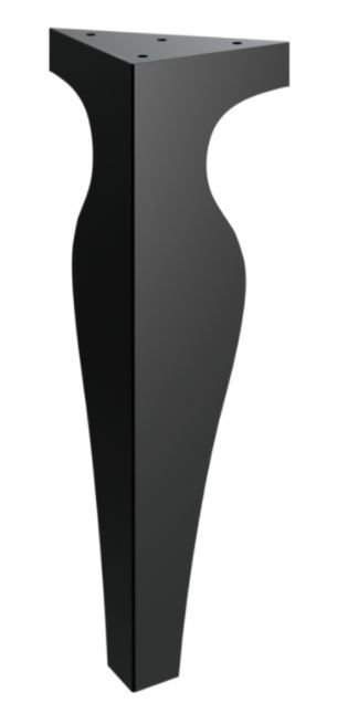 RMP Stolová noha Hestia 40 cm čierna NOHA016/40