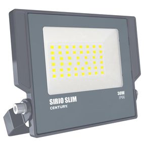 CENTURY REFLEKTOR LED SIRIO SLIM ČERNÝ 30W 4000K 2700Lm 110d 160x29x147mm IP66 CEN SRS-309540