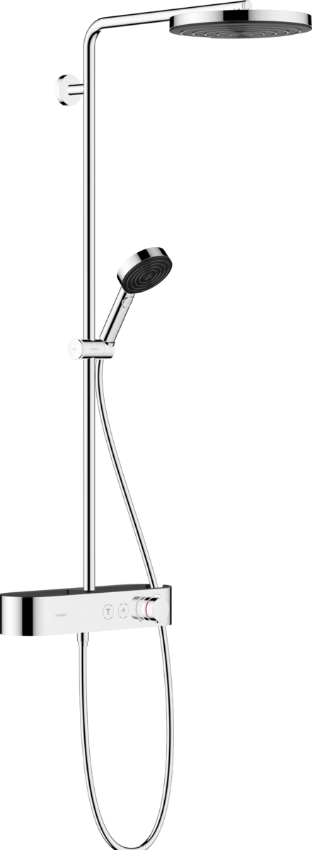 Hansgrohe Pulsify S - Showerpipe 260 1jet s termostatom ShowerTablet Select 400, chróm 24220000