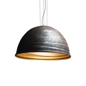Martinelli Luce Babele – závesná lampa, 92 cm, Obývacia izba / jedáleň, hliník, E27, 15W, K: 53cm