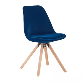 Jedálenská stolička SABRA Tempo Kondela Modrá