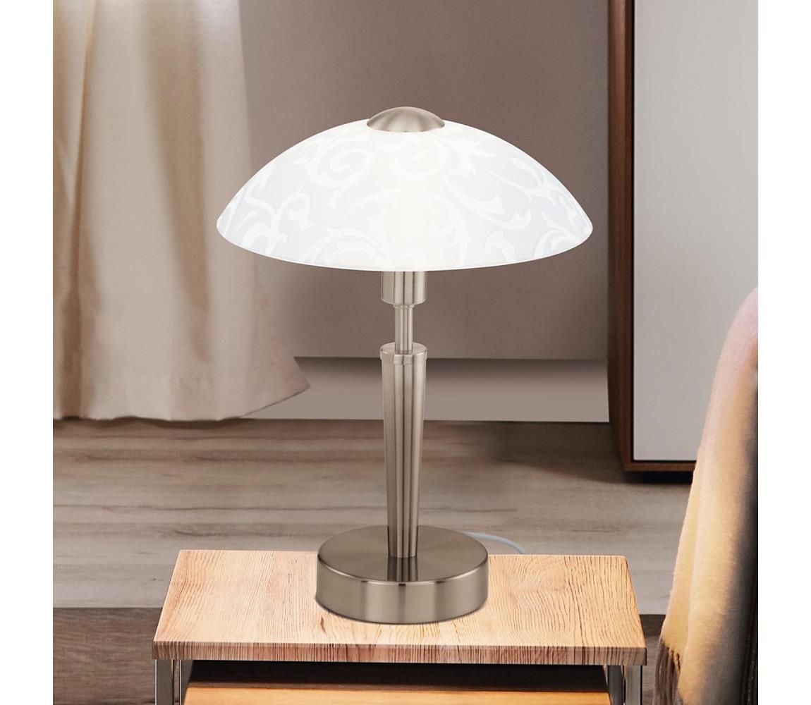 EGLO 91238 - Stmievateľná stolná lampa SOLO 1 1xE14/60W/230V