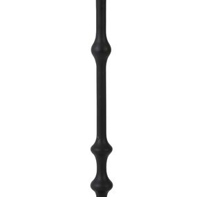 Stojan na sviečku SEMUT, matt black, 50 cm (M)