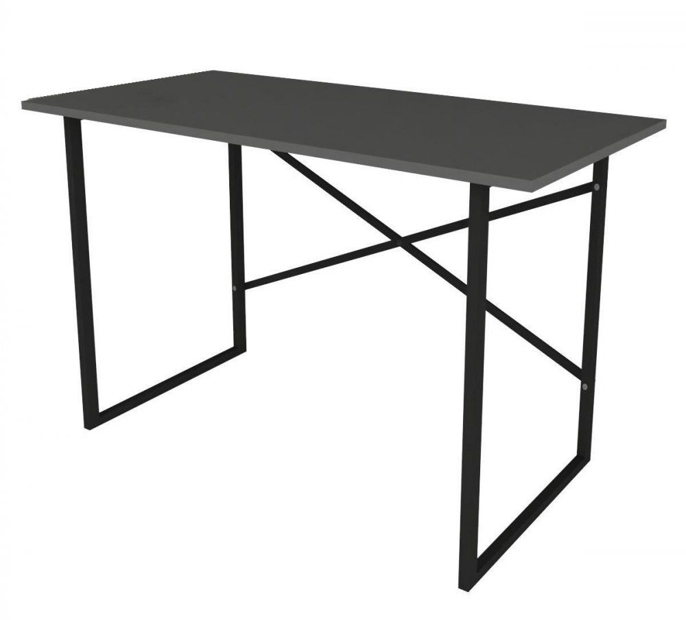 Bývaj s nami SK, JARNY písací stôl 60 x 120, antracit kov - čierny, biely, farebný,LTD