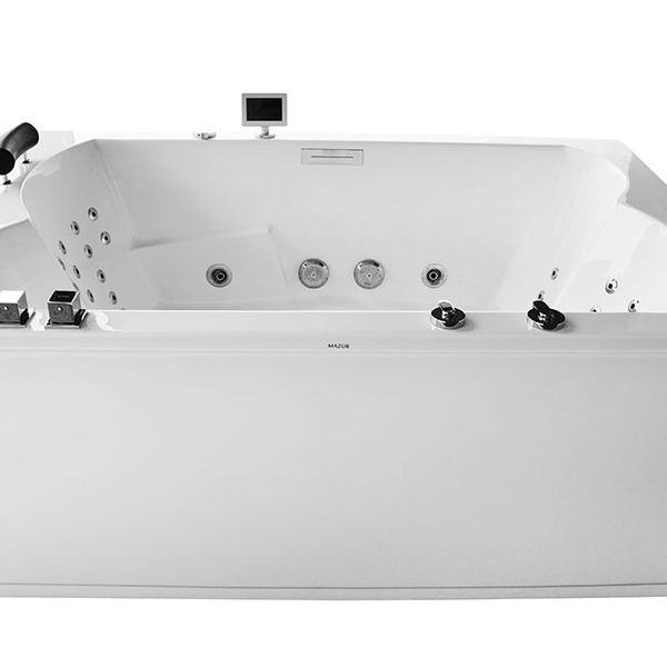 M-SPA - Kúpeľňová vaňa s hydromasážou 180 x 120 x 70 cm