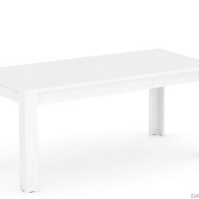 Drevona, jedálenský stôl, REA EXTE, biela