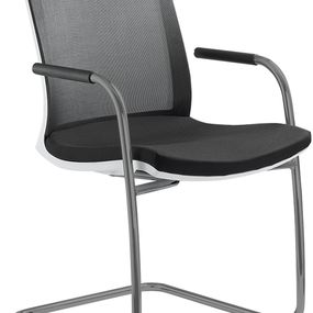 LD SEATING Konferenčná stolička LYRA NET 213-Z-N2, kostra šedá